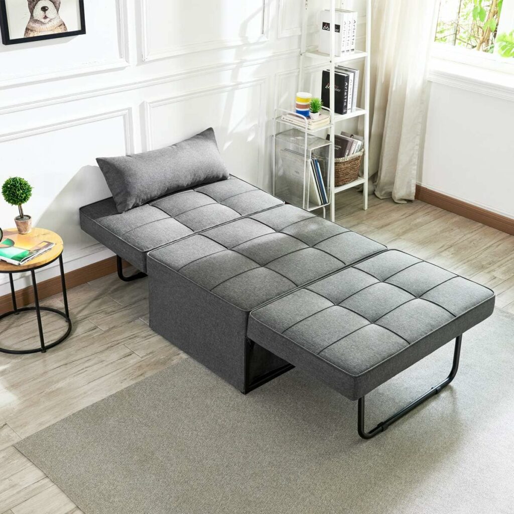 4-in-1 Multipurpose Sofa, Bed, Lounger & Ottoman