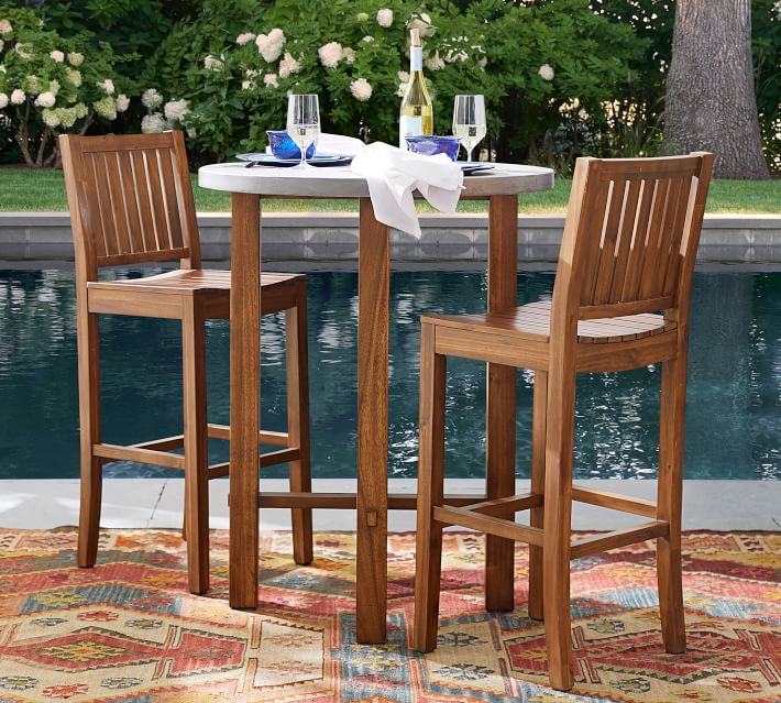 Abbott Concrete Bar Table