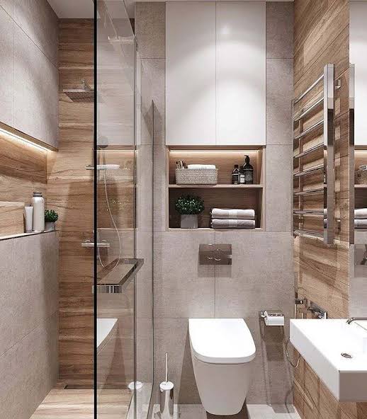 Bathroom with a Walk-in Shower