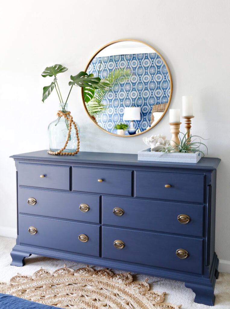 DIY Blue Painted Dresser Ideas