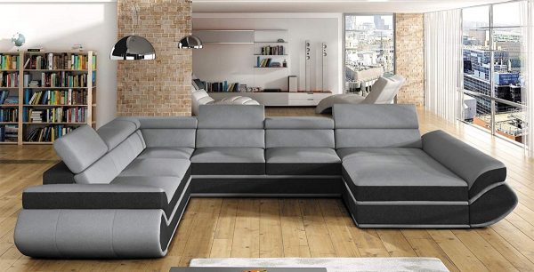 Extra Large Sectional Sofas with Bed