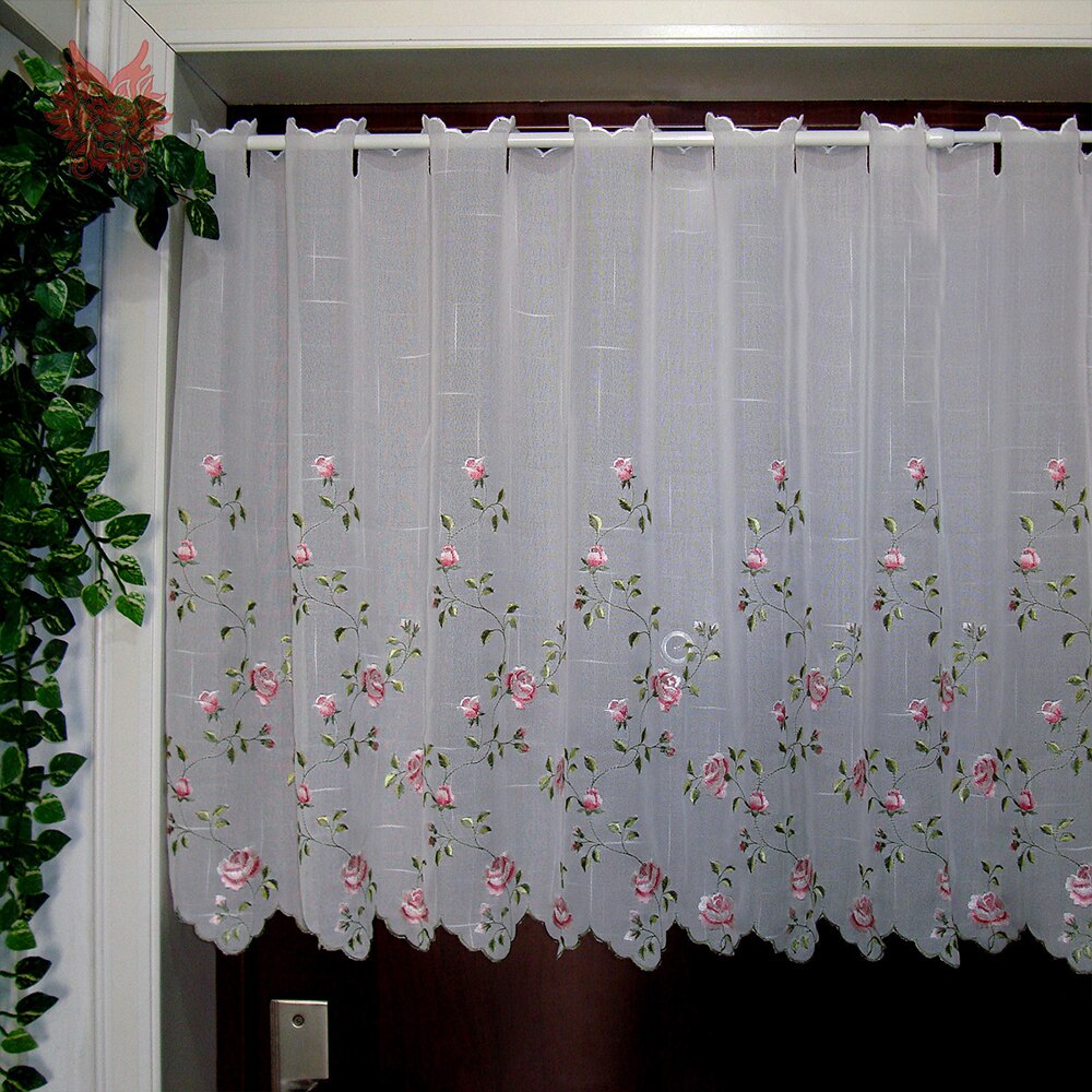 Floral Bay Window Curtain