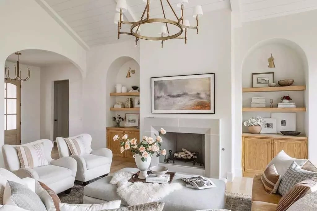 Gray Ottoman Coffee Table