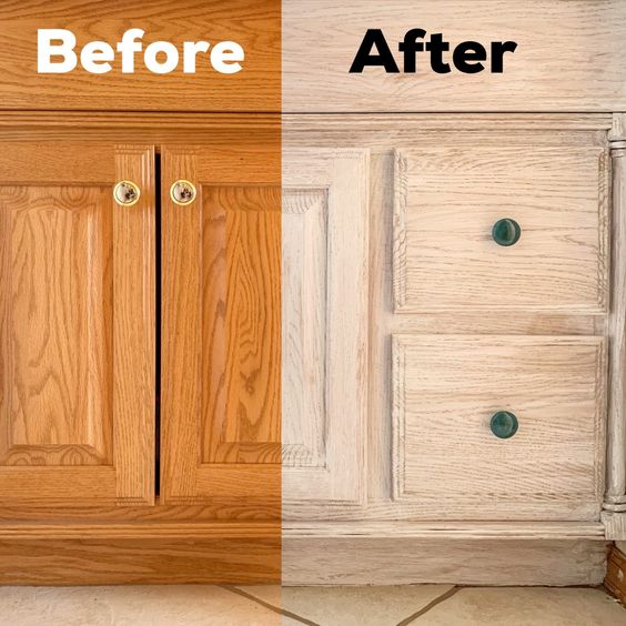 How to Stain Oak Cabinets with an Espresso Finish