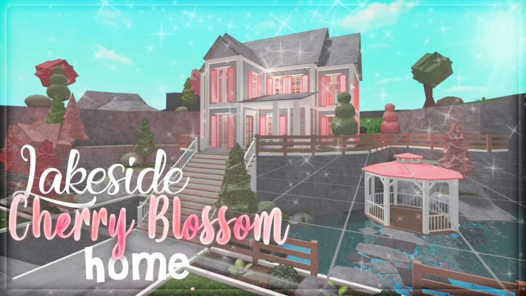 Lakeside Cherry Blossom Mansion