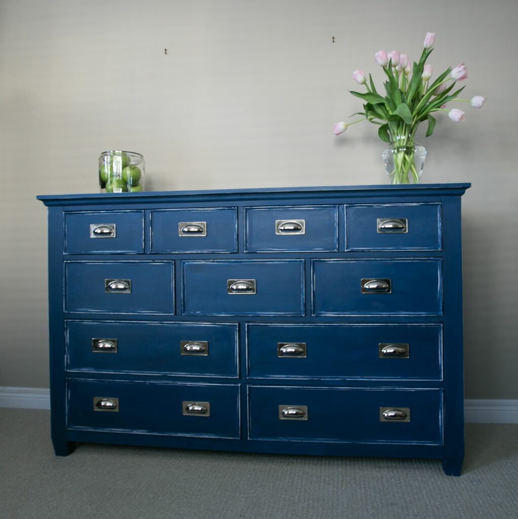 Mistakes to Avoid While Painting Your Dresser in Blue Color