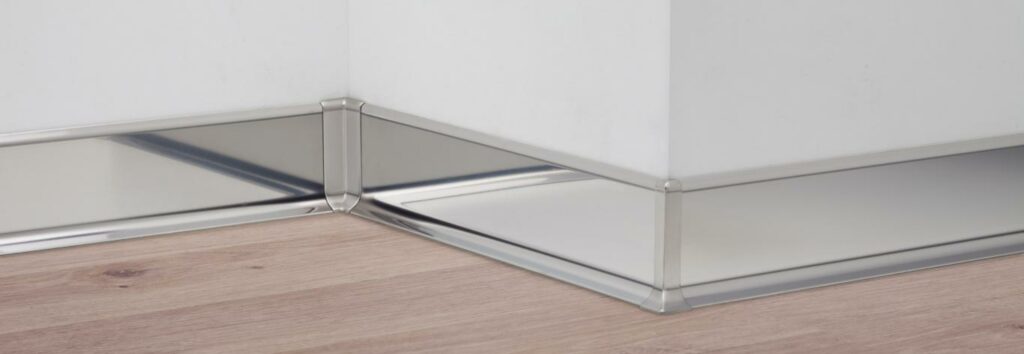 Modern Touch with Steel Skirting