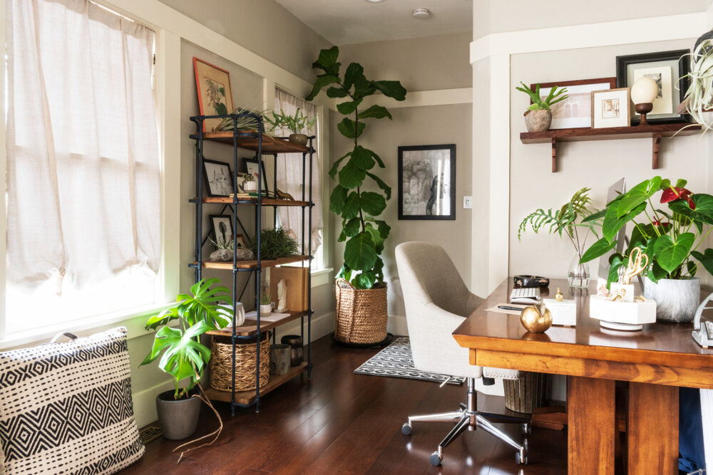 Nature-Inspired Home Office