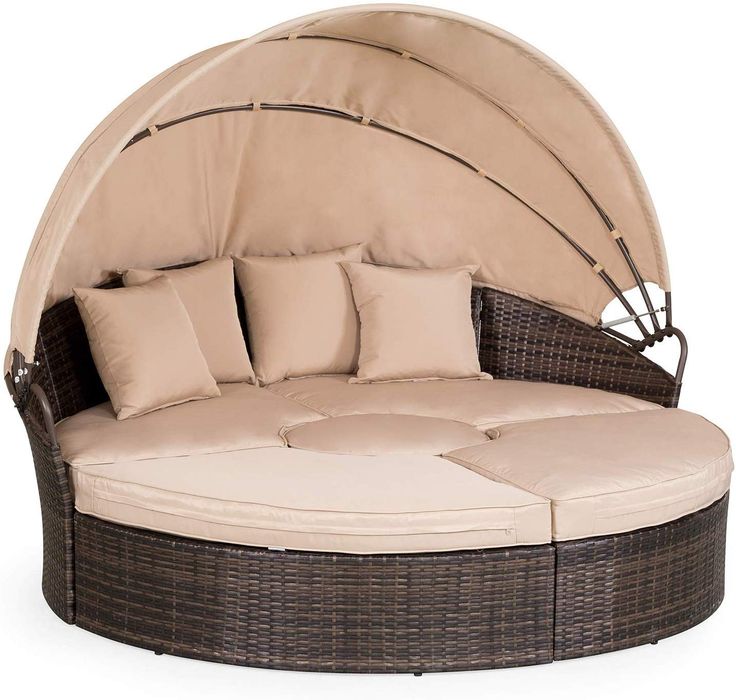 Onika 61'' Wicker Outdoor Patio Daybed