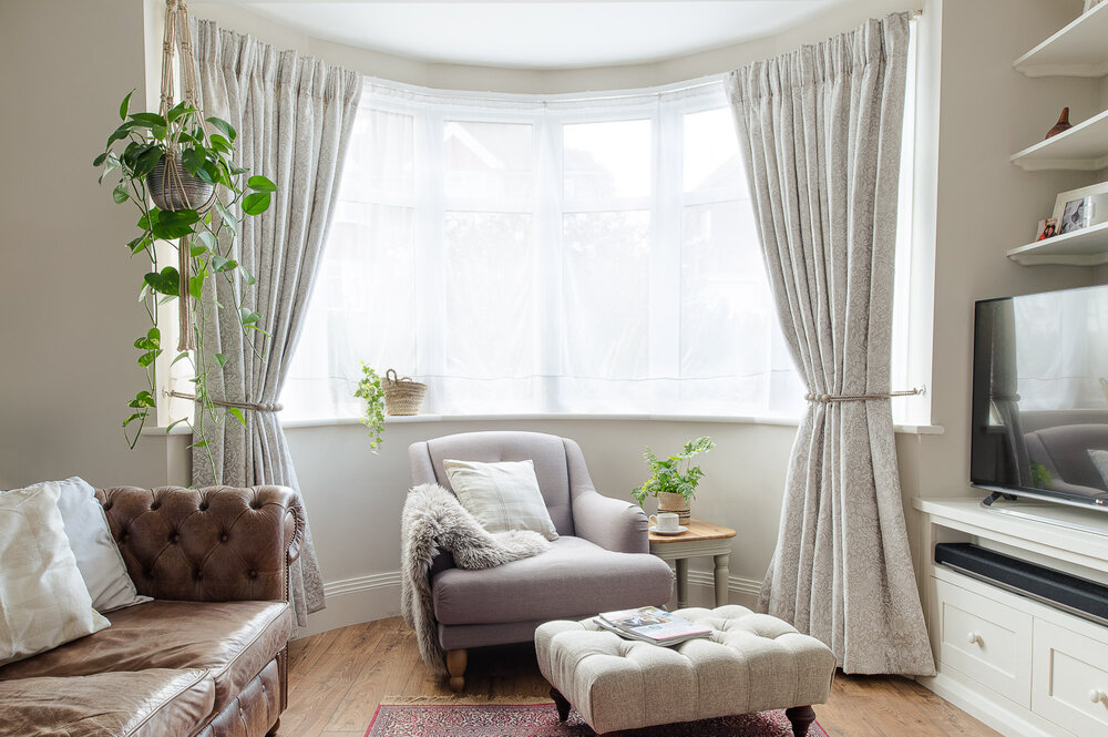Perfect Ideas for Bay Window Curtains