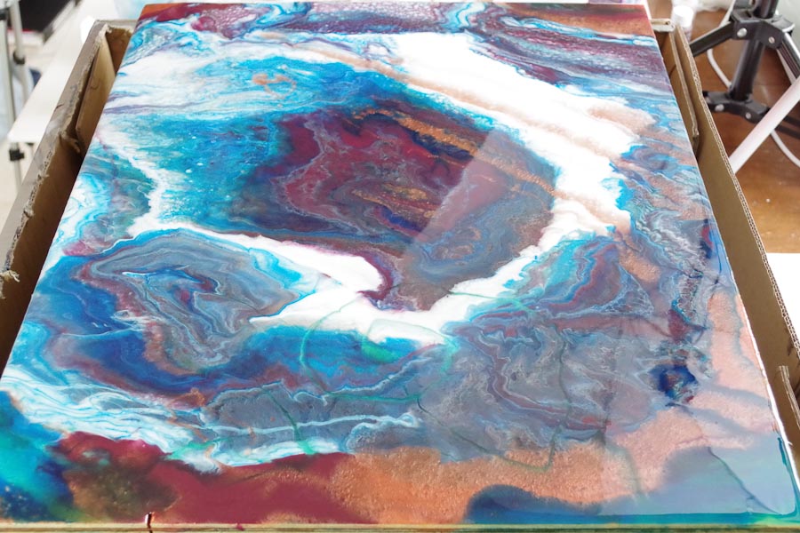 Pour Paint on Top