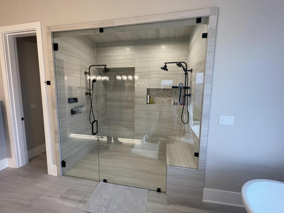 19 Stunning Master Bathroom Walk-in Shower Ideas - Onelmon