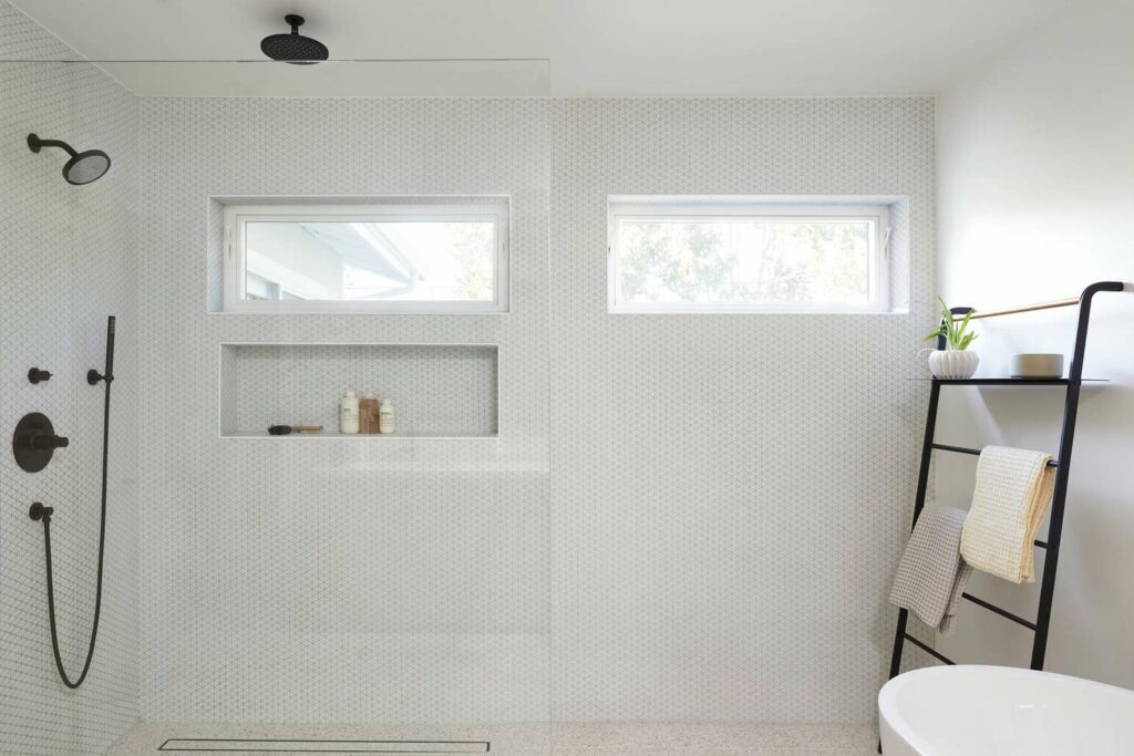 Simple Walk-in Shower