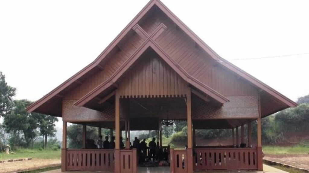 Sundanese Traditional Village House Front