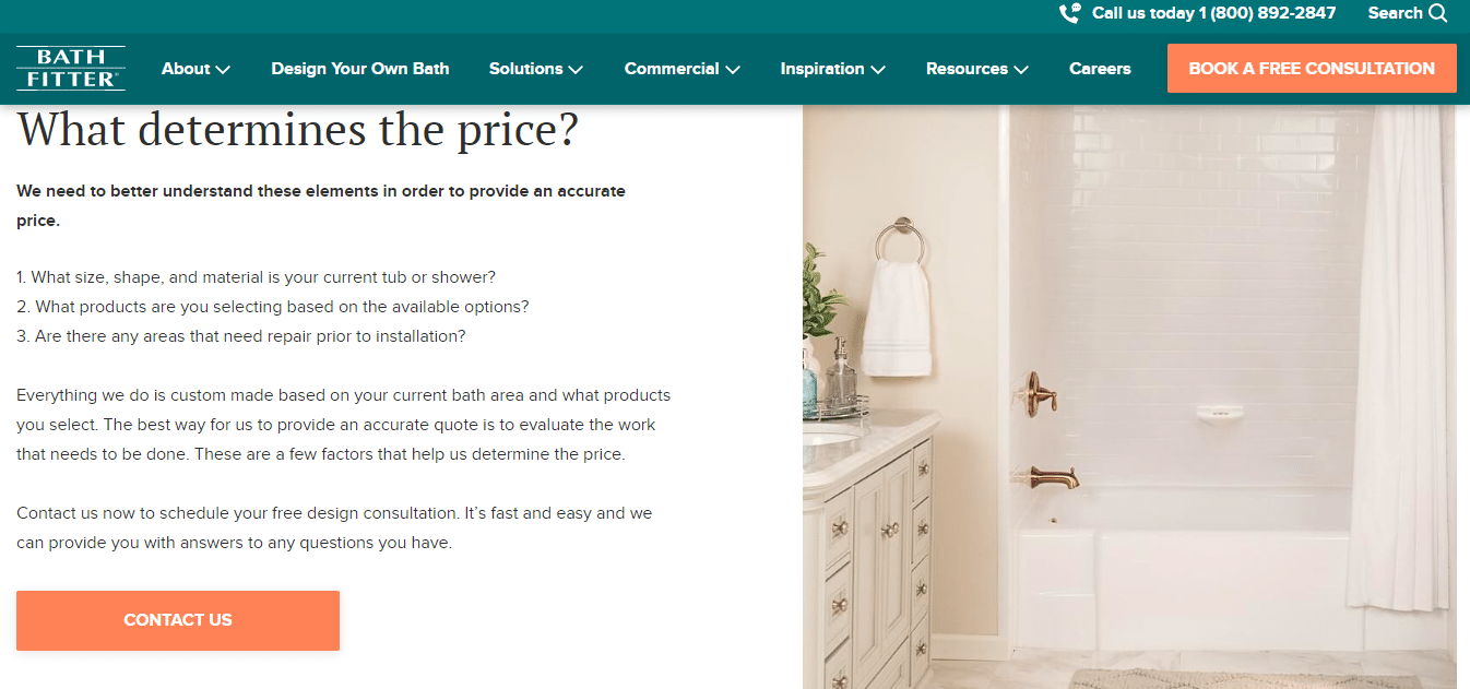 Review and How Much Does Bath Fitter Cost? Onelmon