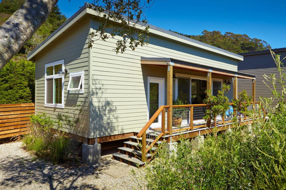 Wooden Village House Front
