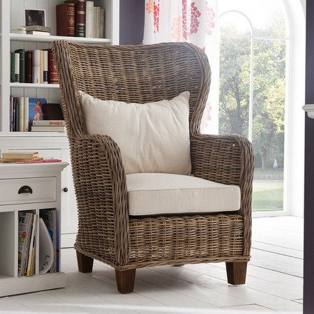 Woven Accent Chair

